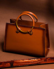 Genuine Leather crossbodybag handbag shoulder bag for women leather bag - EverHandmade
