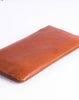 Cool slim leather mens zipper long wallet slim zipper clutch wallet for men - EverHandmade