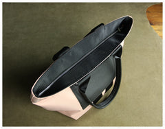 Dark Blue Womens Nylon Shopper Tote Womens Nylon Shoulder Tote Pink Nylon Handbag Purse for Ladies
