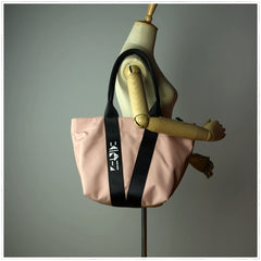 Khaki Womens Nylon Shopper Tote Womens Nylon Shoulder Tote Khaki Nylon Handbag Purse for Ladies