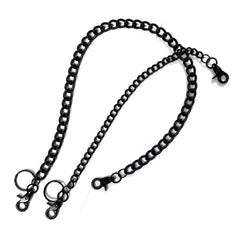 Cool Black Mens Biker Wallet Chain Punk Pants Chain Long Black Wallet Chain For Men