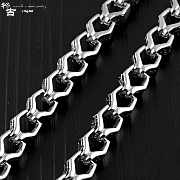 SOLID STAINLESS STEEL Biker Skull Wallet Chain Long Pants Chain jeans chain jean WG01961001