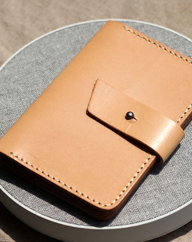 Handmade Genuine leather travel wallet passport wallet purse long wallet women - EverHandmade