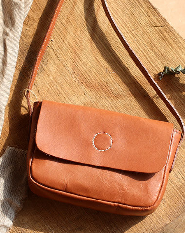 Handmade Leather bag for women leather shoulder bag crossbody bag - EverHandmade