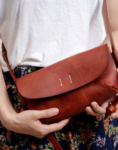 Handmade Leather bag for women leather shoulder bag crossbody bag - EverHandmade