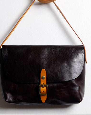 Handmade Leather bag for women leather shoulder bag crossbody bag - EverHandmade