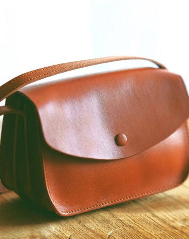 Handmade Leather phone purse organ for women crossbody bag leather shoulder bag - EverHandmade