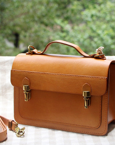 Handmade Leather bag for women leather shoulder bag crossbody bag - EverHandmade