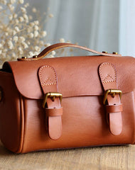 Handmade Leather handbag purse bag for women leather crossbody shoulder bag - EverHandmade