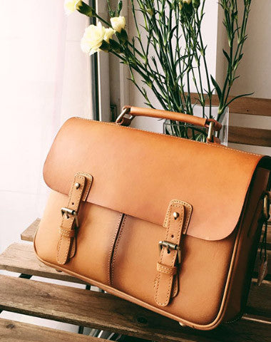 Handmade Leather bag for women leather shoulder bag satchel bag messenger bag - EverHandmade