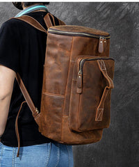Retro Brown Leather Men 14
