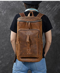 Retro Brown Leather Men 14