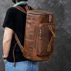 Retro Brown Leather Men 14