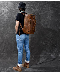 Retro Brown Leather Men 14