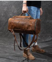 Retro Brown Leather Men 14