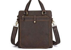 Retro Leather Men Vintage Briefcase Handbags Shoulder Bags Business Bag For Men