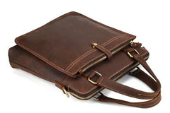 Retro Leather Men Vintage Briefcase Handbags Shoulder Bags Business Bag For Men