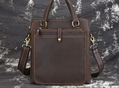 Retro Leather Men Vintage Briefcase Handbags Shoulder Bags Business Bag For Men