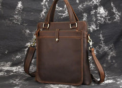 Retro Leather Men Vintage Briefcase Handbags Shoulder Bags Business Bag For Men