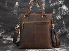 Retro Leather Men Vintage Briefcase Handbags Shoulder Bags Business Bag For Men