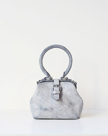 Handmade leather handbag doctor bag shoulder bag cossbody bag purse women - EverHandmade