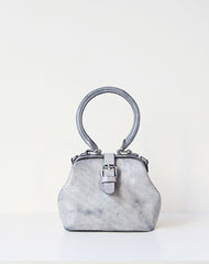 Handmade leather handbag doctor bag shoulder bag cossbody bag purse women - EverHandmade