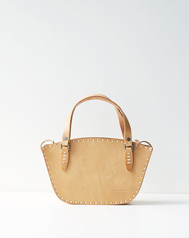 Handmade leather handbag beige shopper bag shoulder bag cossbody bag purse women - EverHandmade