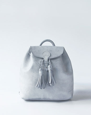 Handmade leather purse backpack  bag shoulder bag satchel bag purse women - EverHandmade