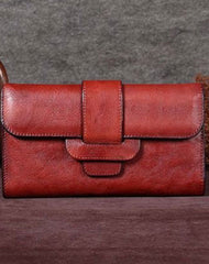 Vintage Women Leather Wallet Long Wallets Long Wallet For Women - EverHandmade