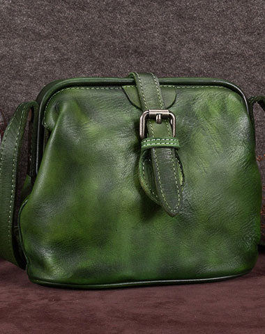 Vintage Leather Doctor Crossbody Bag Shoulder Bag Purse For Women - EverHandmade