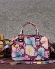 Genuine Leather Vintage Handbag Bag Shoulder Bag Crossbody Bag Purse Clutch For Women - EverHandmade