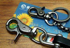 stainless wallet chain​ Skull Wallet Chain Pant Chains Biker Chains for Pants Chains for Jeans Cool Biker Wallet Chain 