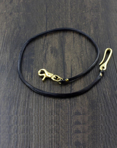 Handmade Leather Cool Punk Rock Wallet Chain Biker Trucker Wallet Chain Trucker Wallet Chain for Men