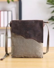 Leather Canvas Mens 12