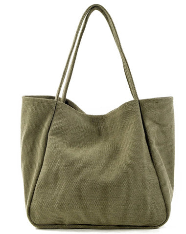 Cute Cotton-Flax Women Mens Tote Bag Shoulder Bag Shopping Bag For Men