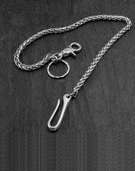 Solid Stainless Steel Wallet Chain Cool Punk Rock Biker Trucker Wallet Chain Trucker Wallet Chain for Men