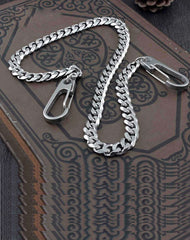 Solid Stainless Steel Wallet Chain Cool Punk Rock Biker Trucker Wallets Chain Trucker Wallet Chain for Men