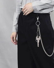 Cool Womens Mens Big Key Pants Chain jeans chain jean chain Biker Wallet Chain For Women