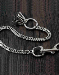Solid Stainless Steel Wallet Chain Cool Punk Rock Biker Trucker Wallet Chain Trucker Wallet Chain for Men