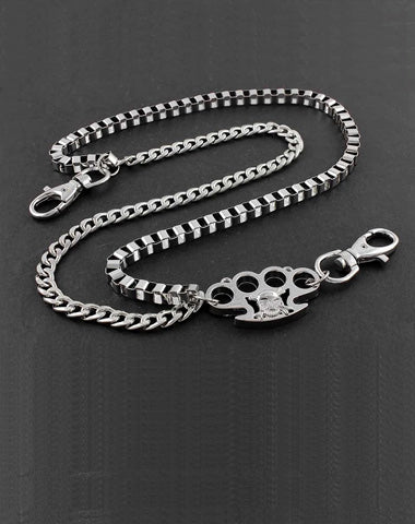 Solid Stainless Steel Wallet Chains Cool Punk Rock Biker Trucker Wallet Chain Trucker Wallet Chain for Men
