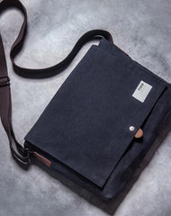 Cool Canvas Mens Student Shoulder Bag Side Bag Messenger Bag for Men