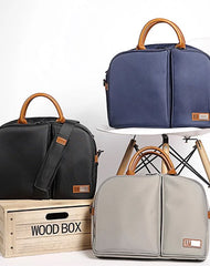 Fashion Oxford Cloth PVC Men's 13'' Blue Briefcase Business Computer Handbag For Men