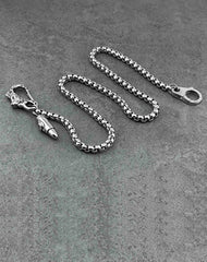 Cool Stainless Steel Mens Bullet Pants Chain Wallet CHain Biker Wallet Chain For Men