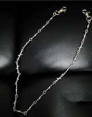 Badass Silver Mens Thorns Pants Chain Biker Wallet Chain Long jeans chain jean chains For Men