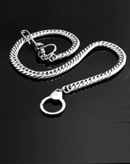 Solid Stainless Steel Skull Wallet Chain Cool Punk Rock Biker Trucker Wallet Chain Trucker Wallet Chain for Men