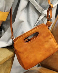 Brown Fashion Women's Satchel Handbag Shoulder Bag Purse Brown Leather Satchel Purse