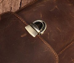 Brown Leather Small Belt Pouch Belt Bag Small Shoulder Bag Waist Bag For Men