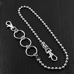 SOLID STAINLESS STEEL BIKER Mens Womens PANTS CHAIN jeans chain jean chain Biker Wallet Chain FOR MEN