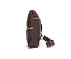 Small Leather Men's Key Wallet Car Key Holder Coin Wallet Change Holder For Men