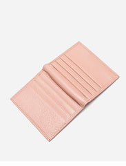 Slim Women Pink Leather Card Holder Small Card Wallet Card Holder Credit Card Holder For Women